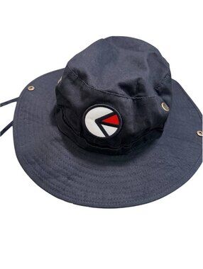 Ethika Boonie Bucket Hat Black Snap Brim Size S/M